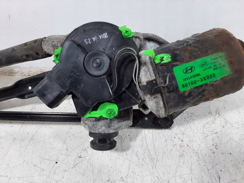 фото №7, Hyundai elantra v lift 14r механізм двірник перед 98100-3x000