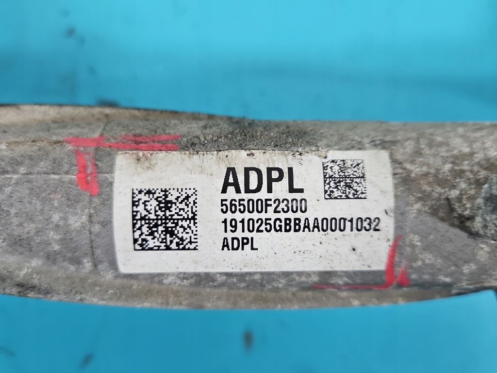 фото №6, Трансмиссия рулевая рулевая рейка hyundai elantra vi 15-20 56500f2300