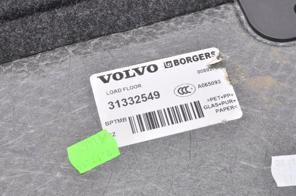 фото №7, Volvo v40 ii підлога обшивка багажника 31332549