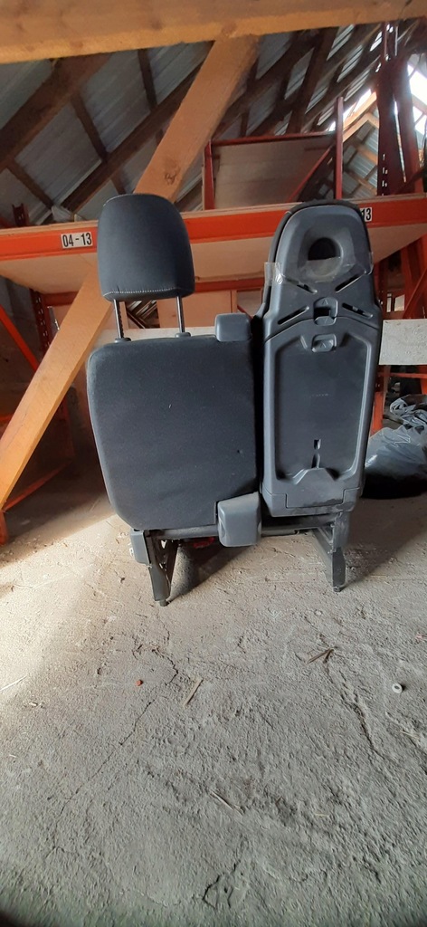 фото №7, Сиденье лавка заднее сиденье левый перед левая передняя uk renault trafic iii