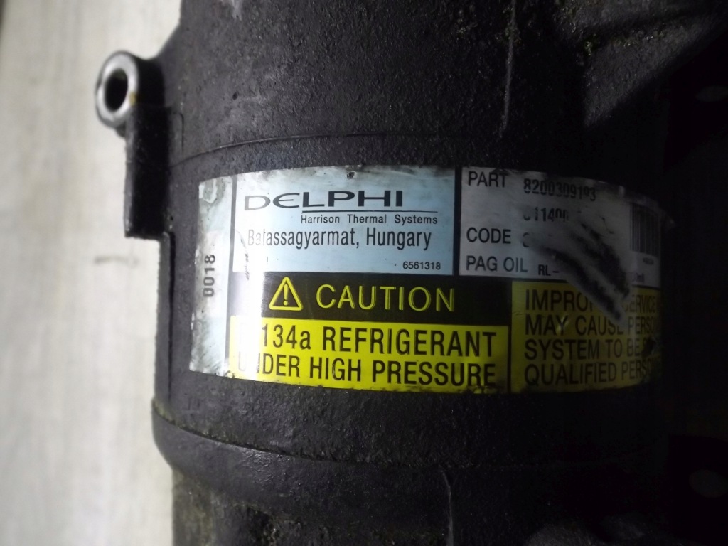фото №2, Компресор компресор кондиціонера renault scenic ii 8200309193