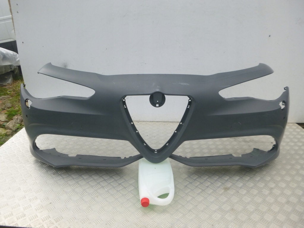 фото №6, Alfa romeo giulia veloce бампер перед новый оригинальный номер