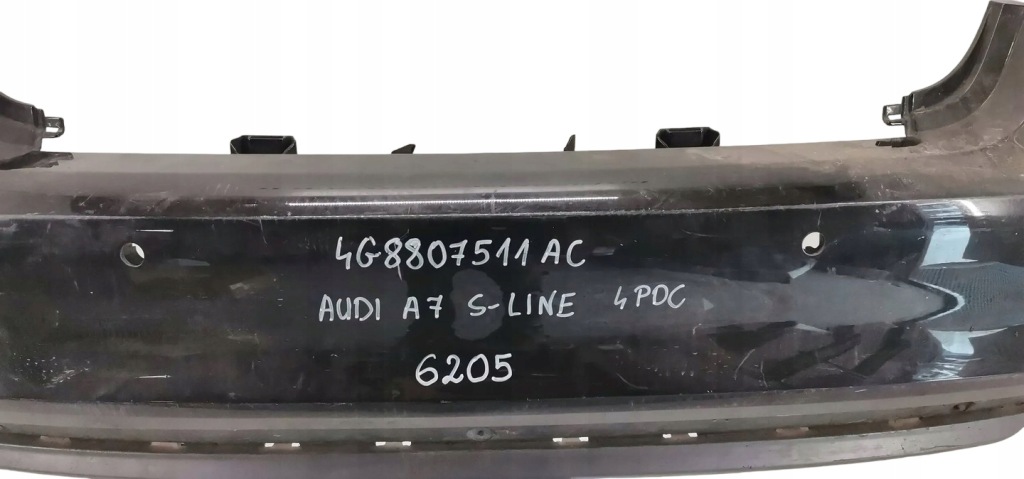 фото №9, Audi a7 s-line 4g8 10-14 бампер задний задняя 4g8807511ac 4xpdc