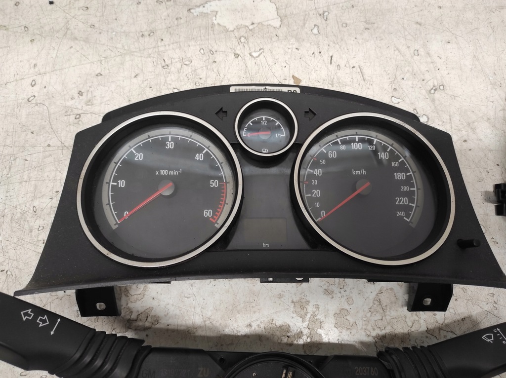 фото №6, Opel astra h iii 3 04- 1.7cdti набор стартовый блок управления 55556829