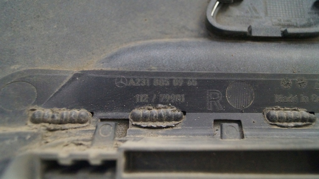 Mercedes sl 231 11-16 бампер задний задний  k76 Киев