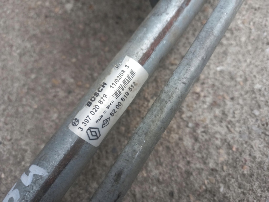 фото №7, Механизм дворник перед dacia sandero i eu