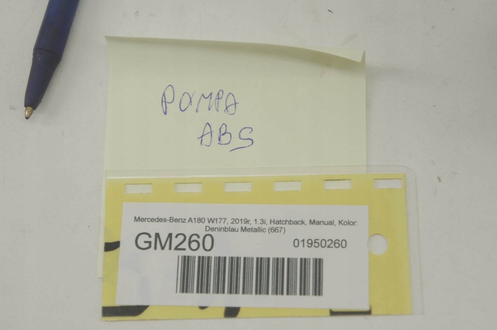 фото №8, Gm260 mercedes w177 1.3b насос abs a1779002305