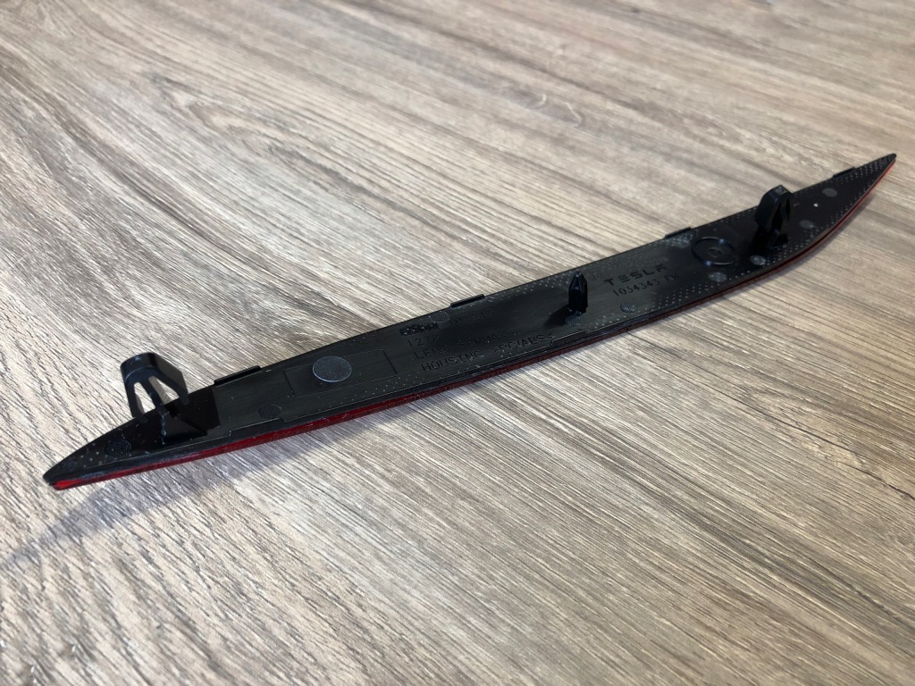 фото №9, Набір відбивачі бампера задня tesla x 1800095-00-a 1800094-00-a 2021-24 lift