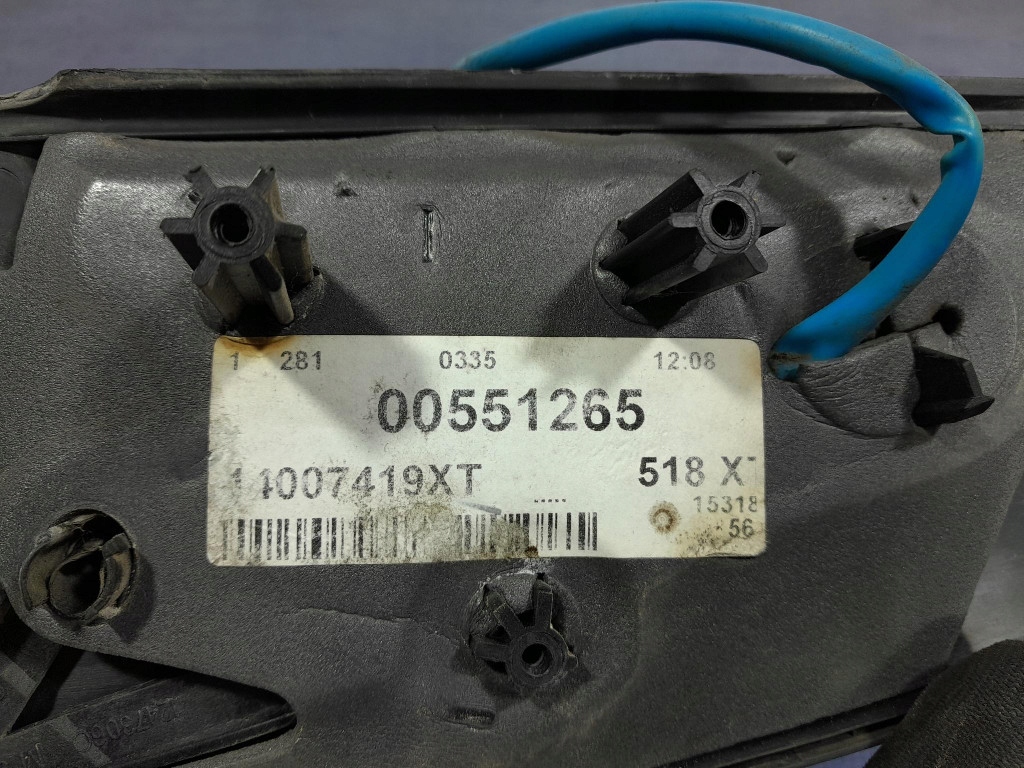 фото №8, Peugeot expert ii зеркало левая 7 pin чёрные eu