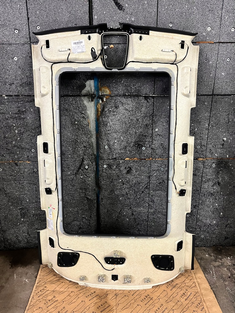 фото №11, Audi q7 sq7 4m стеля стеля s-line чорний панорама стеля 100%