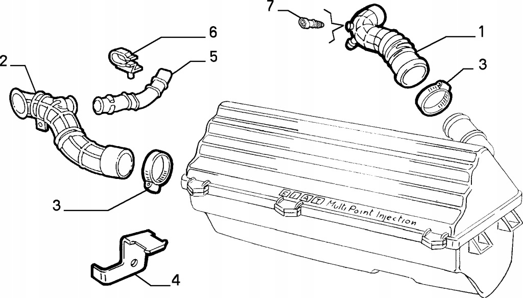 фото №3, Оригінальна труба впуск фільтра повітря punto / - 7794939