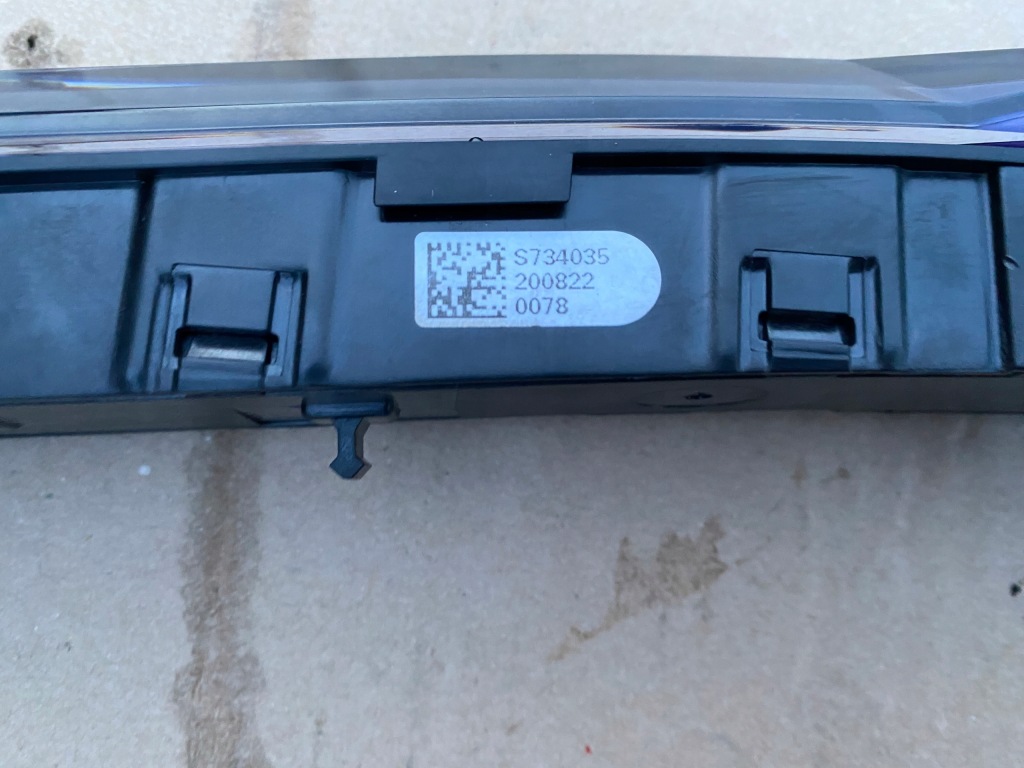 Купити Bmw g70 i7 панель кондиціонера 173138-10 crafted clarity скляний 5a75744-02