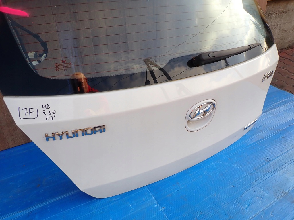 фото №5, Hyundai i30 хетчбек 07-12 кришка багажника задня багажника 7f
