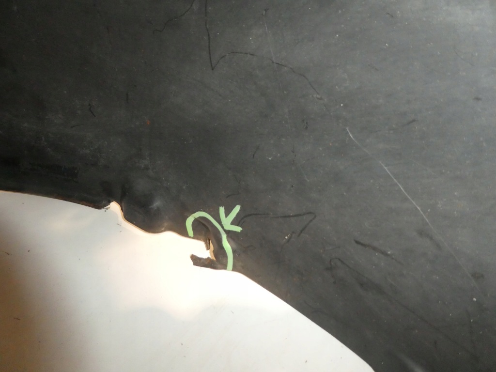 фото №7, Підкрилок лівий перед vw transporter t5 7h0809961b