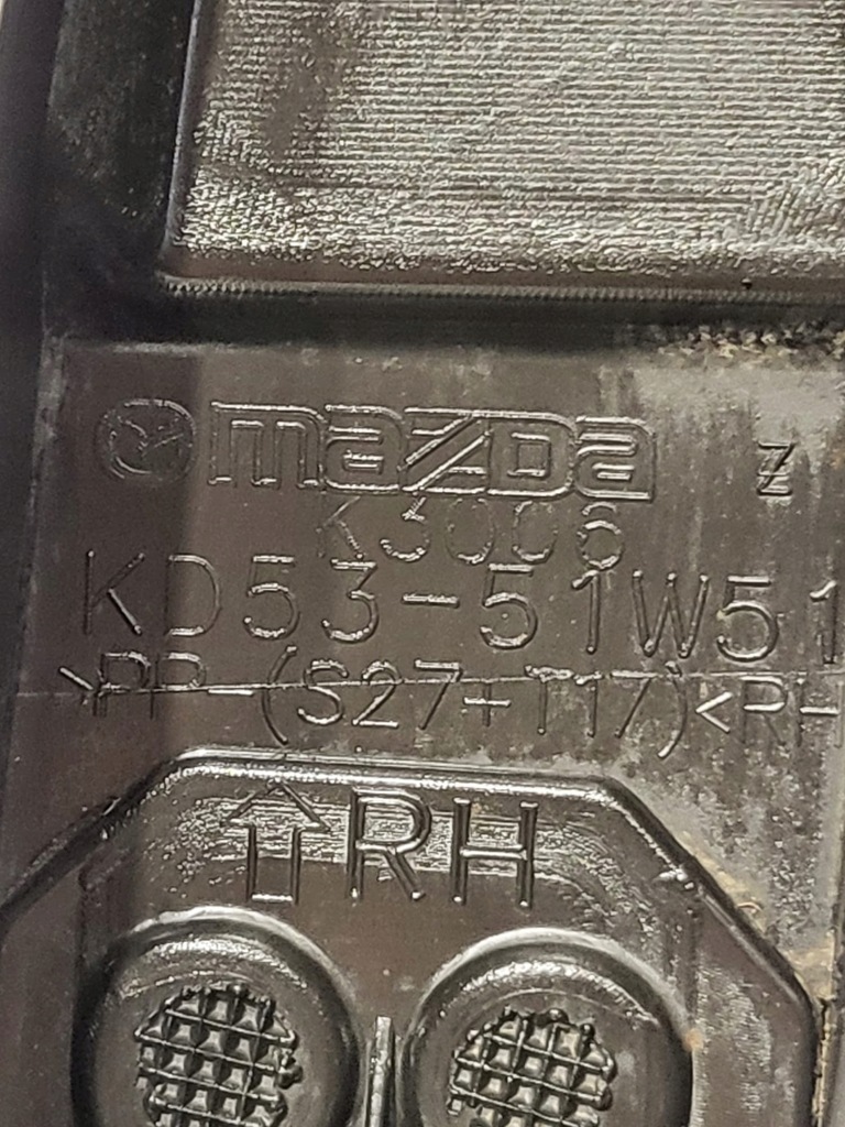 фото №6, Mazda cx5 cx-5 1 i 12- молдинг крыла правая задняя задняя kd53-51w5