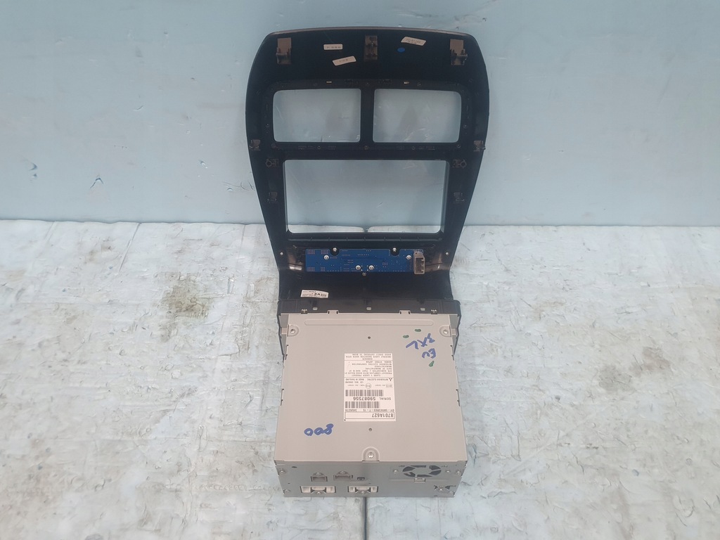 фото №4, Радио cd navi + dekor mitsubishi outlander iii asx