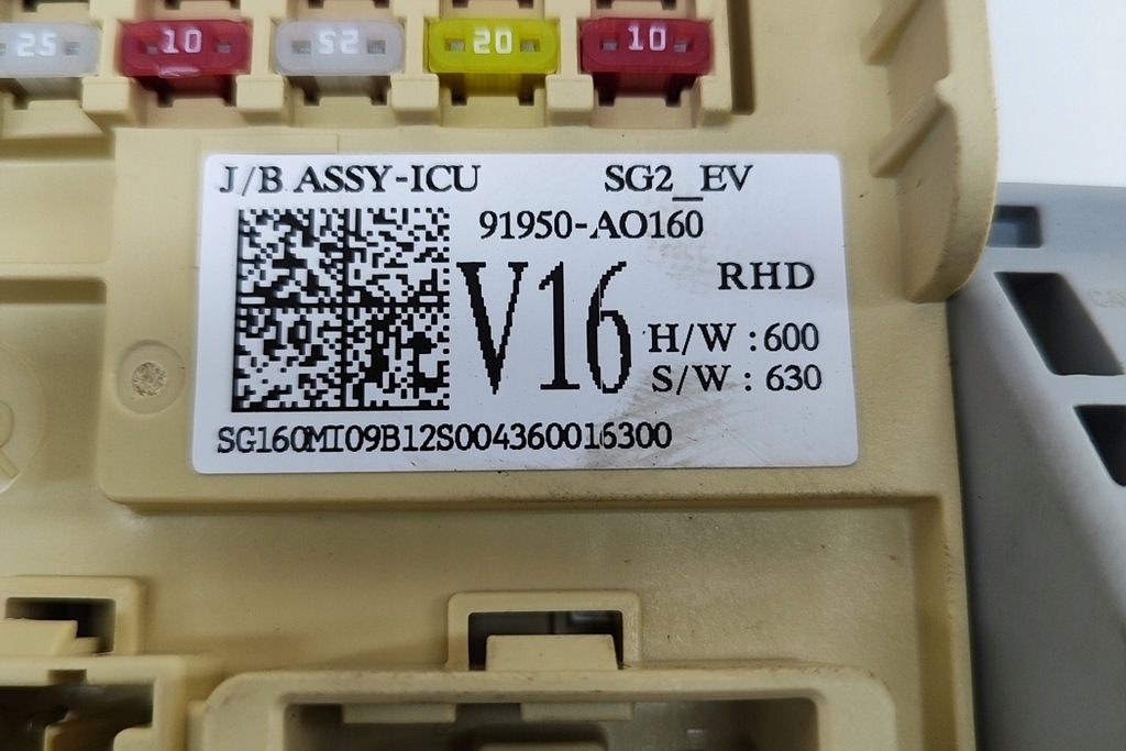 фото №7, Kia niro sg2 модуль коробка предохранителей блок 91950-ao160 160kw 2023