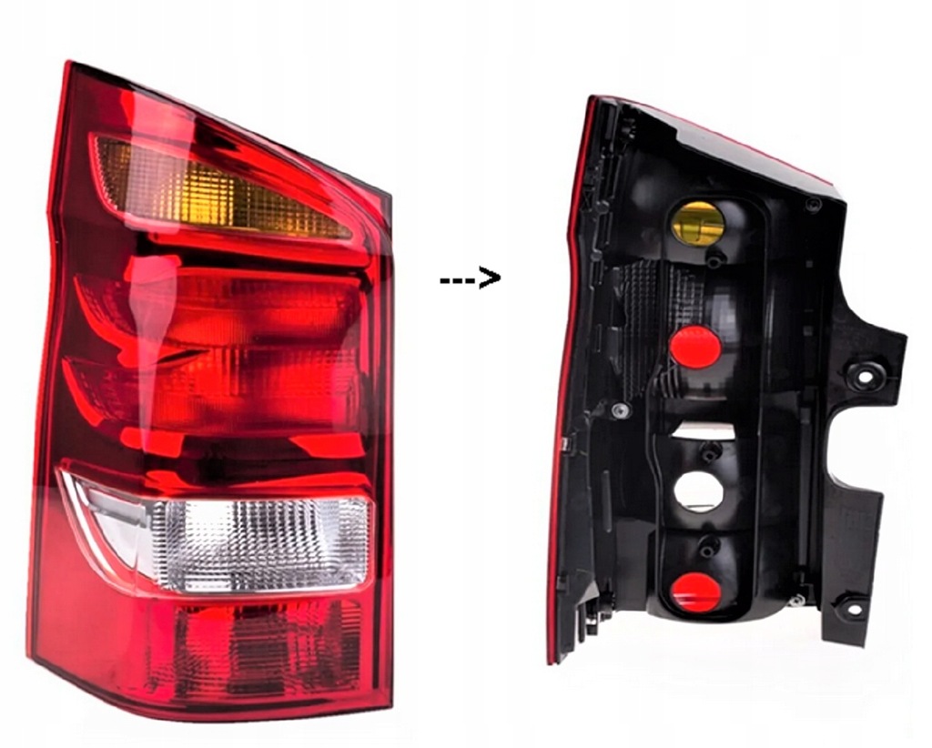 фото №1, Лампа стоп задняя левая mercedes vito w447 2014-