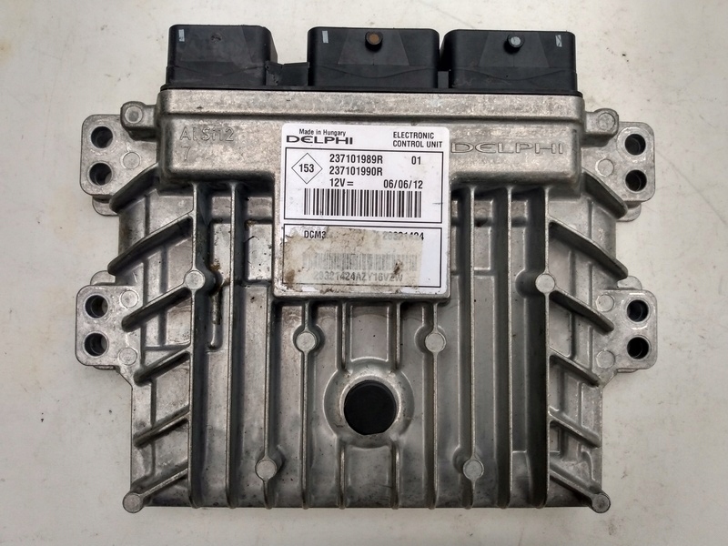 фото №1, Блок керування двигуна 237101989r renault clio 1,5dci