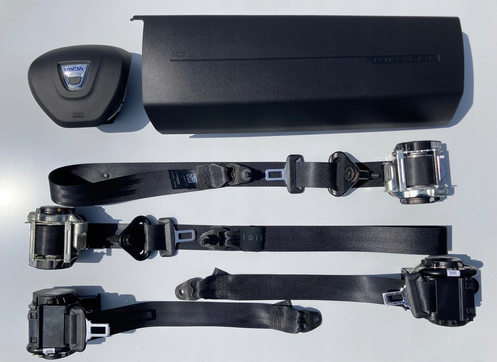 фото №1, Dacia duster 2 ii подушка безопасности подушки безопасности воздушные водителя пассажира srs ремни pas