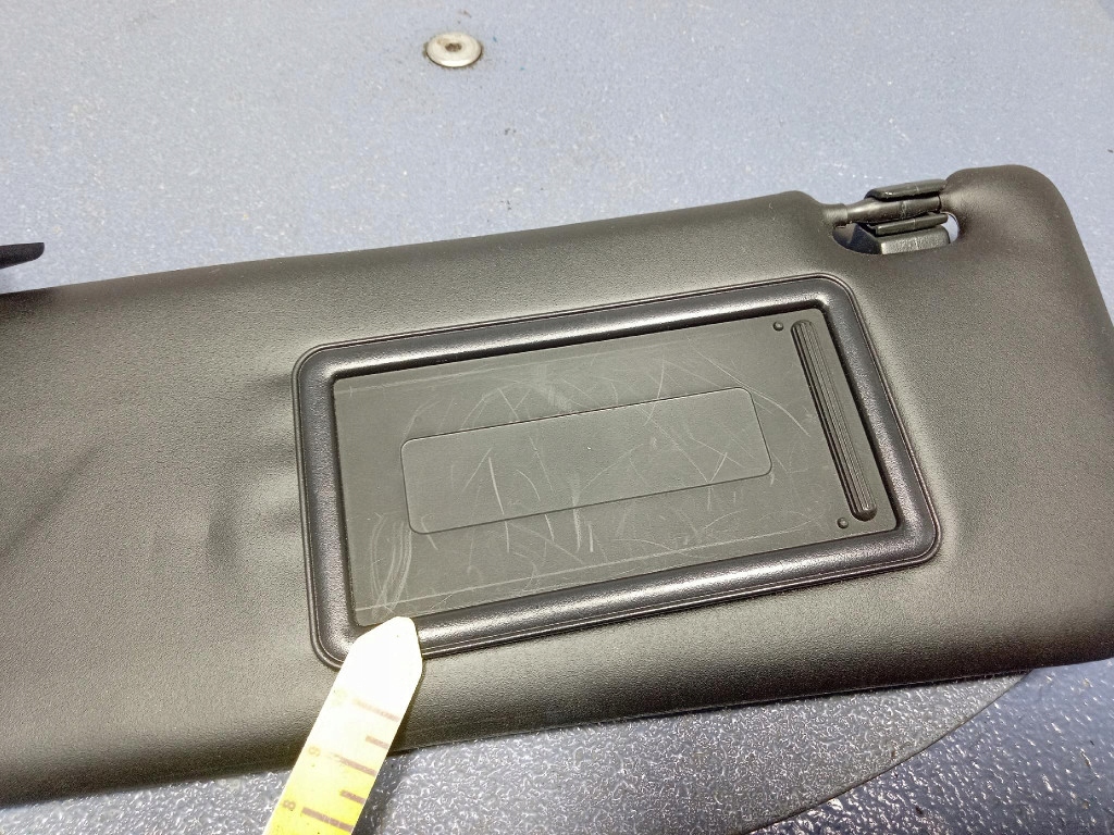 фото №7, Fiat 500 500e i 12- защита солнцезащитная левая козырёк чёрный