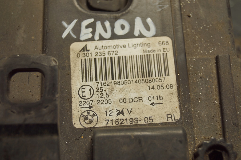 фото №13, Лампа правый перед bmw x3 e83 lift ксенон