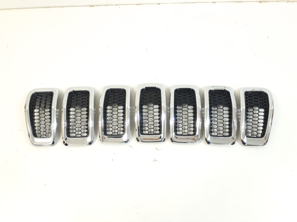 фото №6, Решётка радиатора решётка радиатора радиатора jeep cherokee kl 14- хром