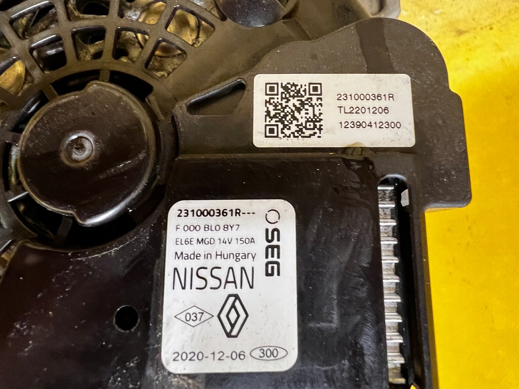 фото №7, Генератор kompletny dacia sandero iii 2021r