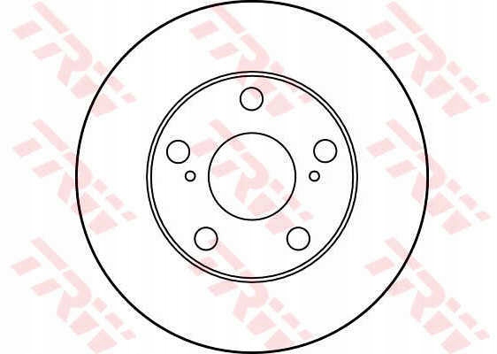 фото №3, Гальмівні диски гальмівні колодки перед trw toyota camry kombi