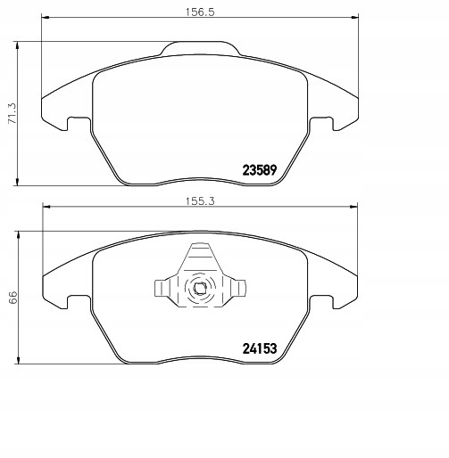 фото №8, Набір гальмівні диски гальмівні 302mm + гальмівні колодки перед peugeot 308 i tez sw 2007-2014