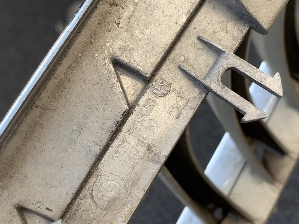 фото №6, Bmw x6 e71 решётки радиатора решётка радиатора комплект оригинальные