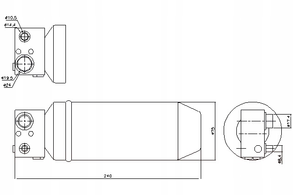 фото №1, Nissens осушувач кондиціонера scania 4 p g r t dc11.01-dt12.12 05.95-
