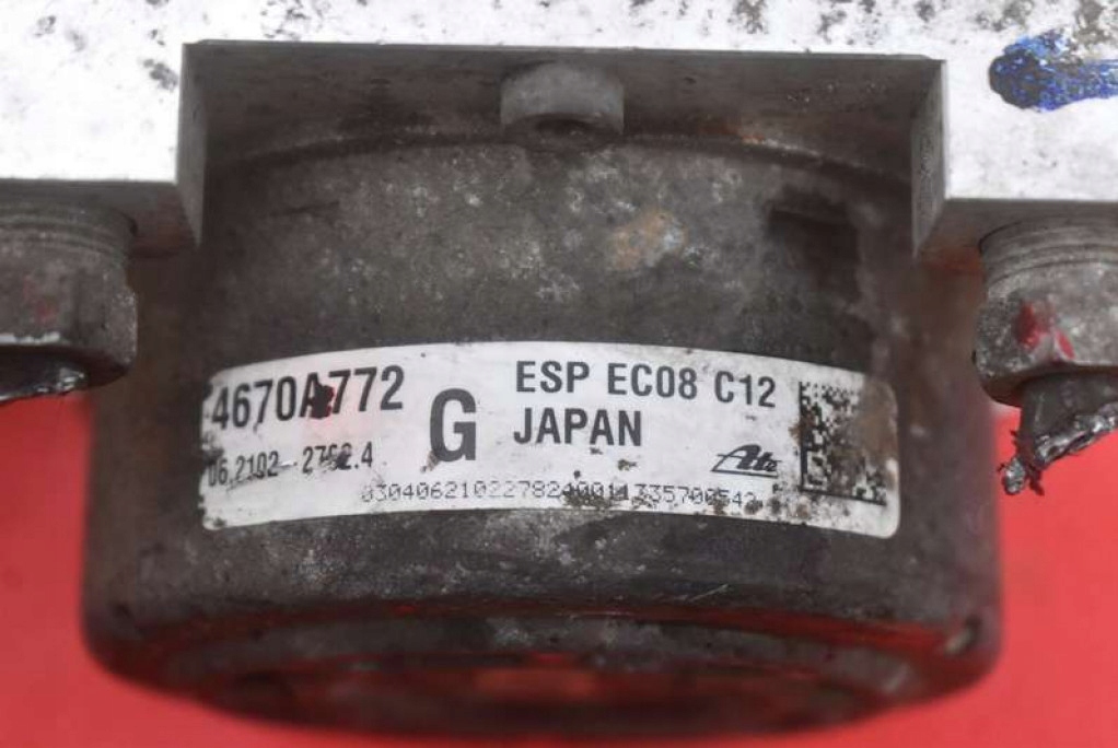 фото №9, Насос abs 4670a772 mitsubishi asx 1 i 1.8 did 150 km 12-16
