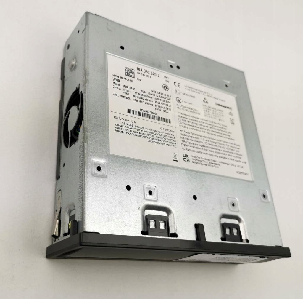 фото №7, Модуль мультимедійний блок керування vw id.3 id.4 id.5 10a035820j новий org