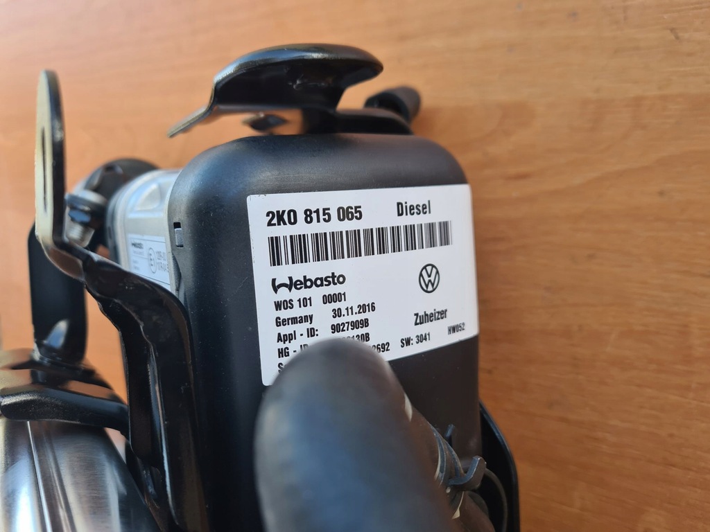 фото №12, Webasto 2k0815065 vw caddy vevo дизель