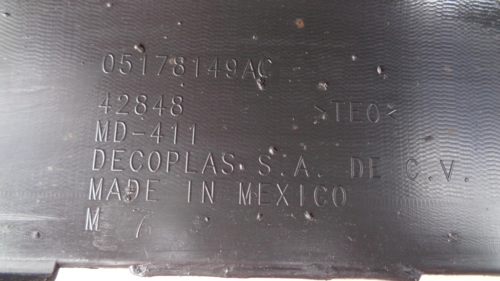 фото №13, Молдинг накладка защита порог 05178149ac dodge journey fiat freemont левая