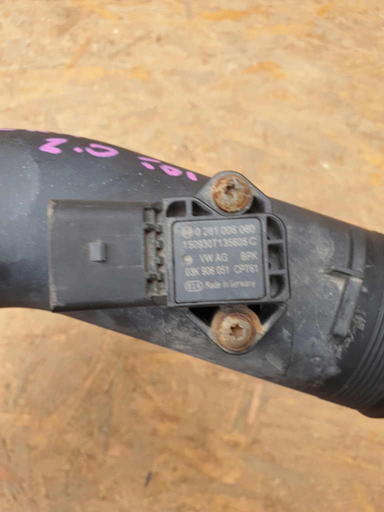 фото №7, Vw crafter 2.0 tdi труба інтеркулер 2e0145762a