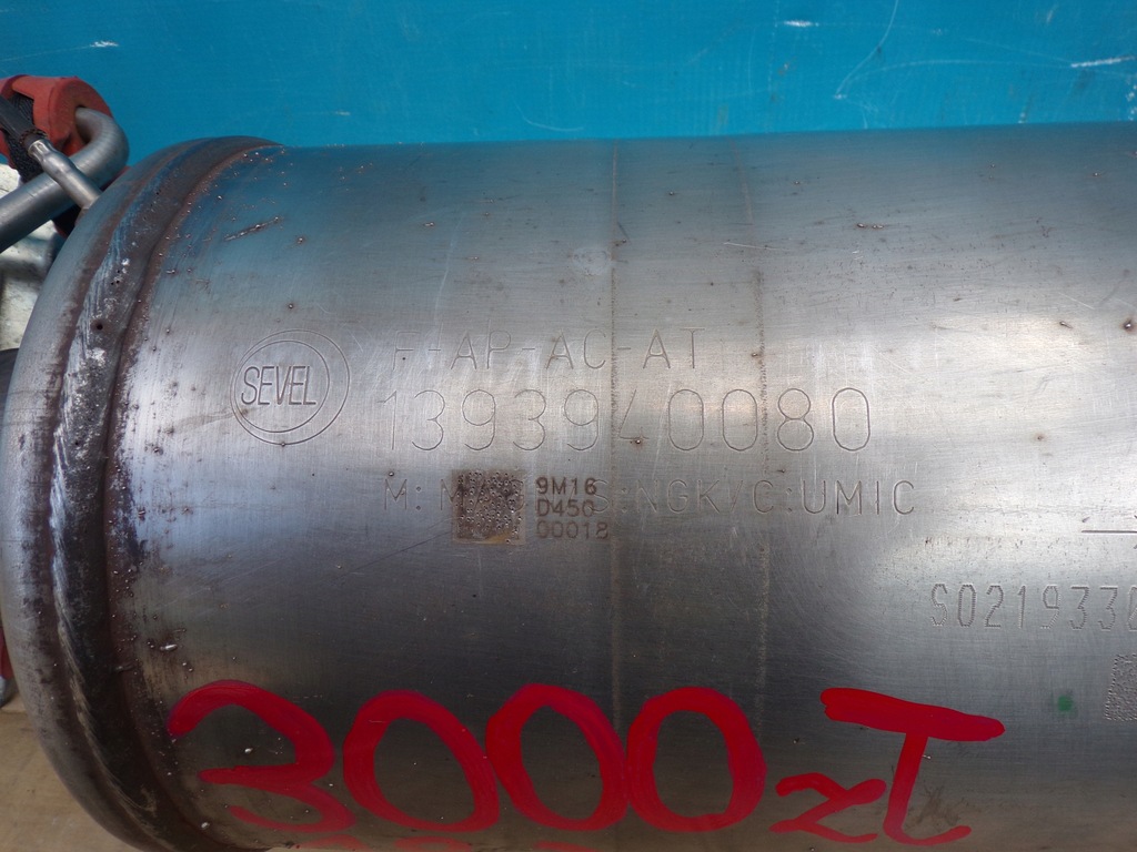 фото №9, Ducato 2.3 19- euro 6 фільтр часток твердих dpf 1393940080