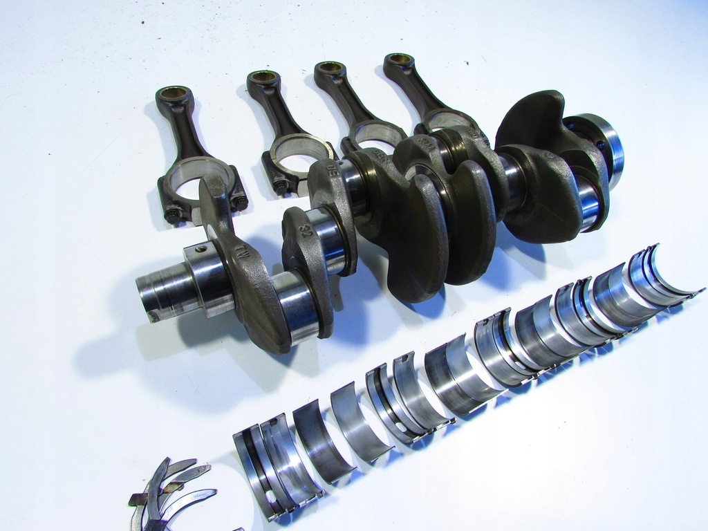 фото №6, Wał коленчатый номинальный вкладыши шатун vw crafter 2.0 tdi