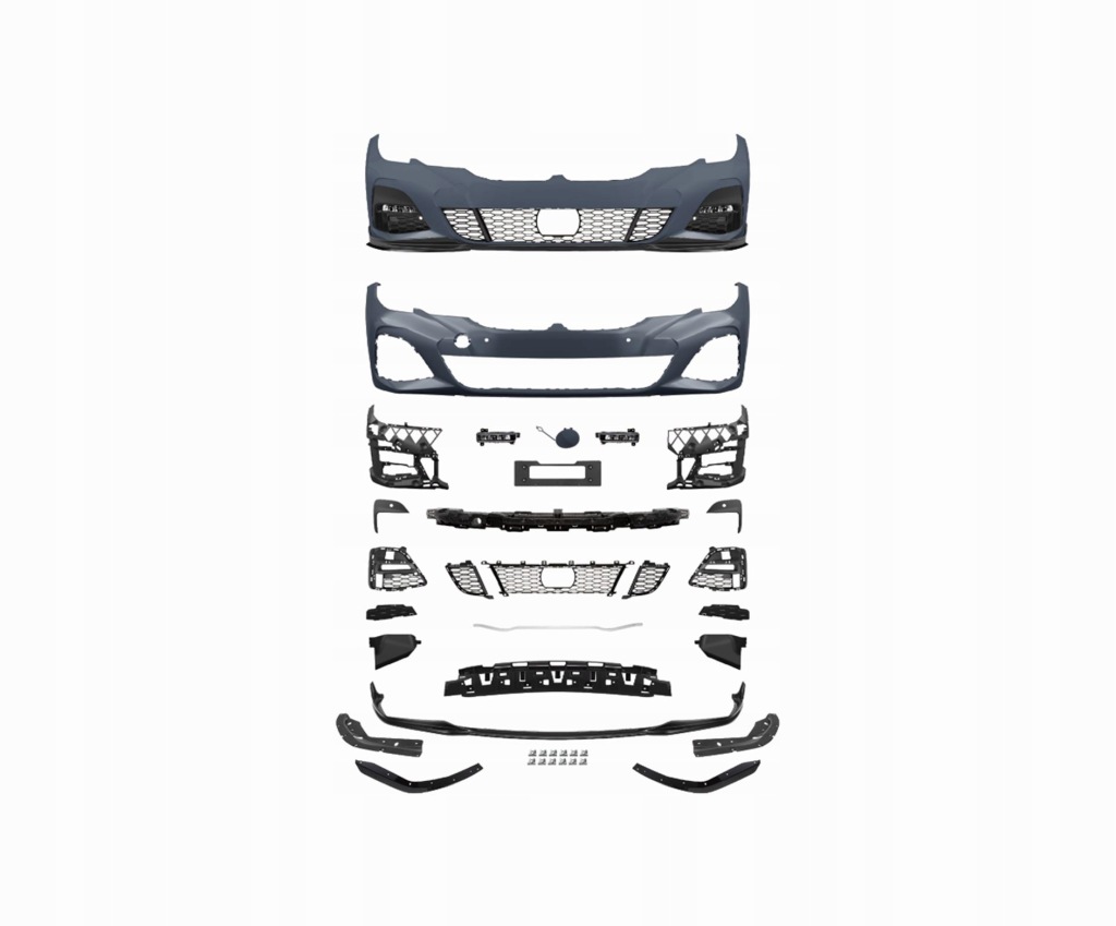 фото №1, Bmw 3 g20 g21 19 - бампер передній перед