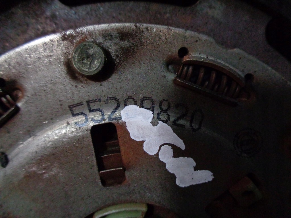 фото №10, Диск прижим fiat doblo 2 opel combo d 1.6 m-jet