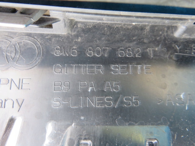 фото №5, Audi a5 s5 s line 8w6 решітка права рамка 2020