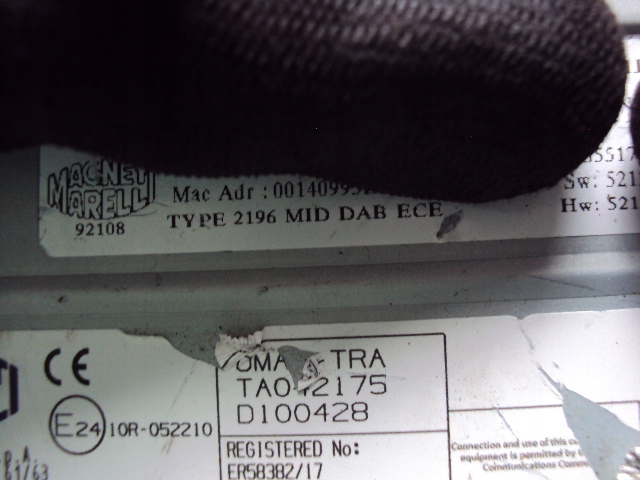 фото №4, Радіо навігація alfa romeo stelvio giulia 2016-