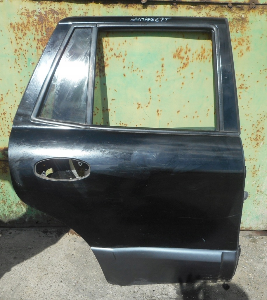 фото №1, Santa fe i 00- дверь правое задние задняя