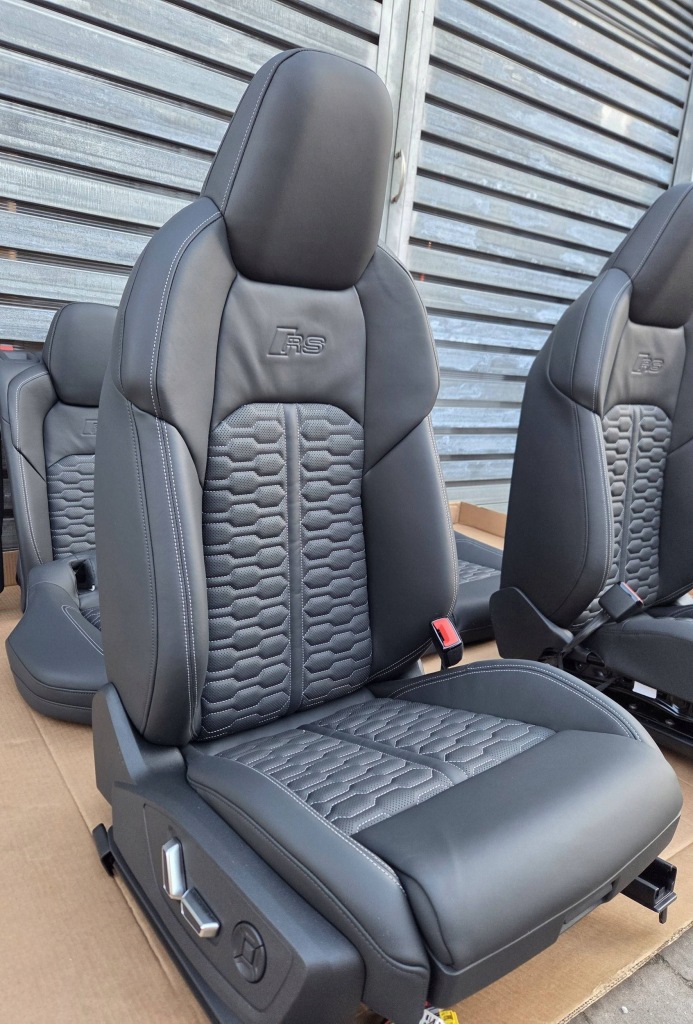 фото №9, Audi rs7 c8 4k сиденья заднее сиденье обшивки коврики комплект jak новый