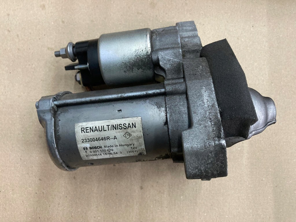 фото №1, Стартер renault captur ii 1.0 tce 11 tyś 233004646r