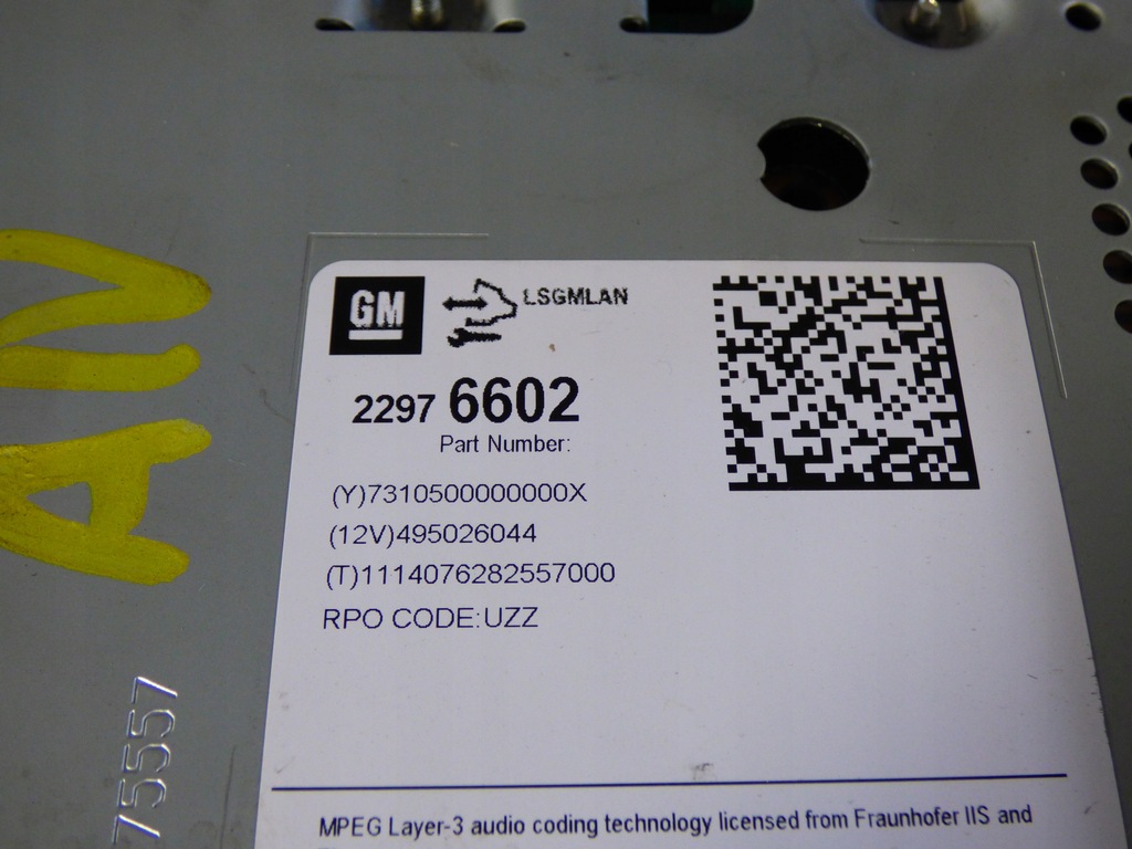 фото №11, Радіо 22878353 22836292 opel astra j iv