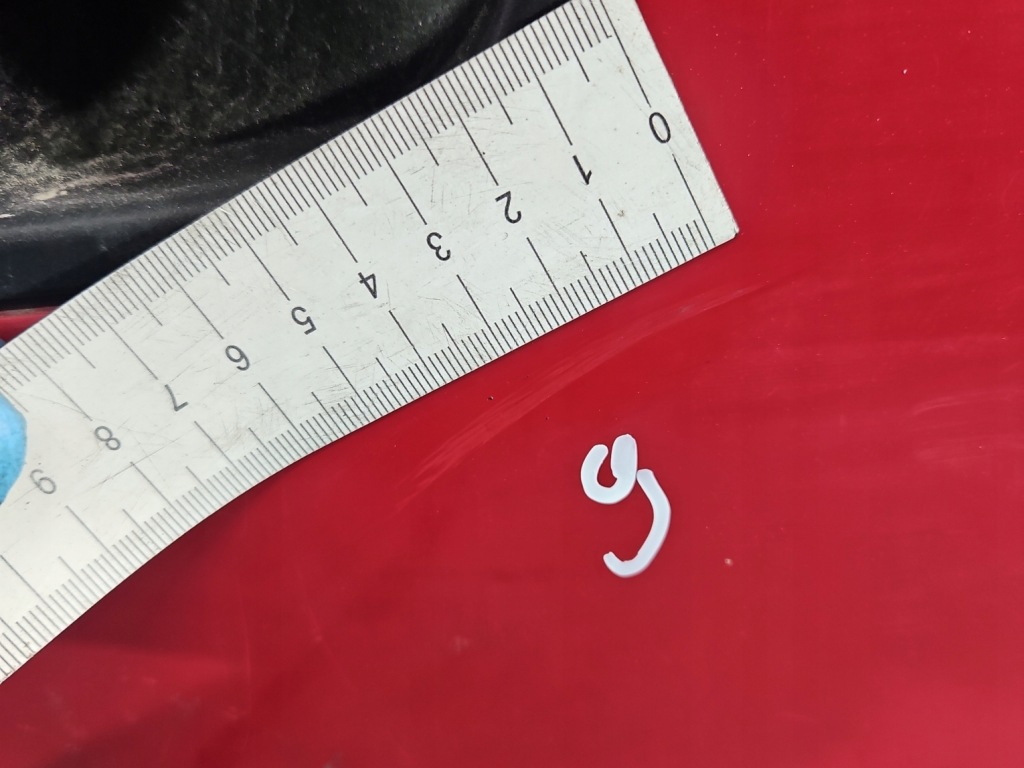 фото №11, Кришка багажника задня багажника скло задня mercedes vito w639 червоний