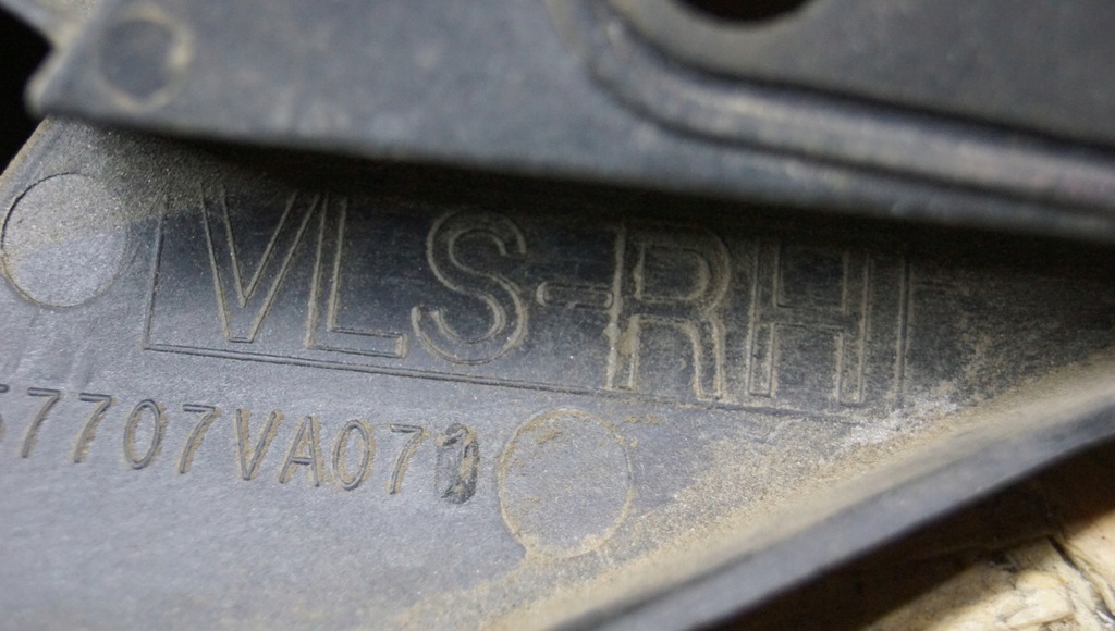 фото №12, Subaru wrx кронштейн бампера правый задняя 57707va070