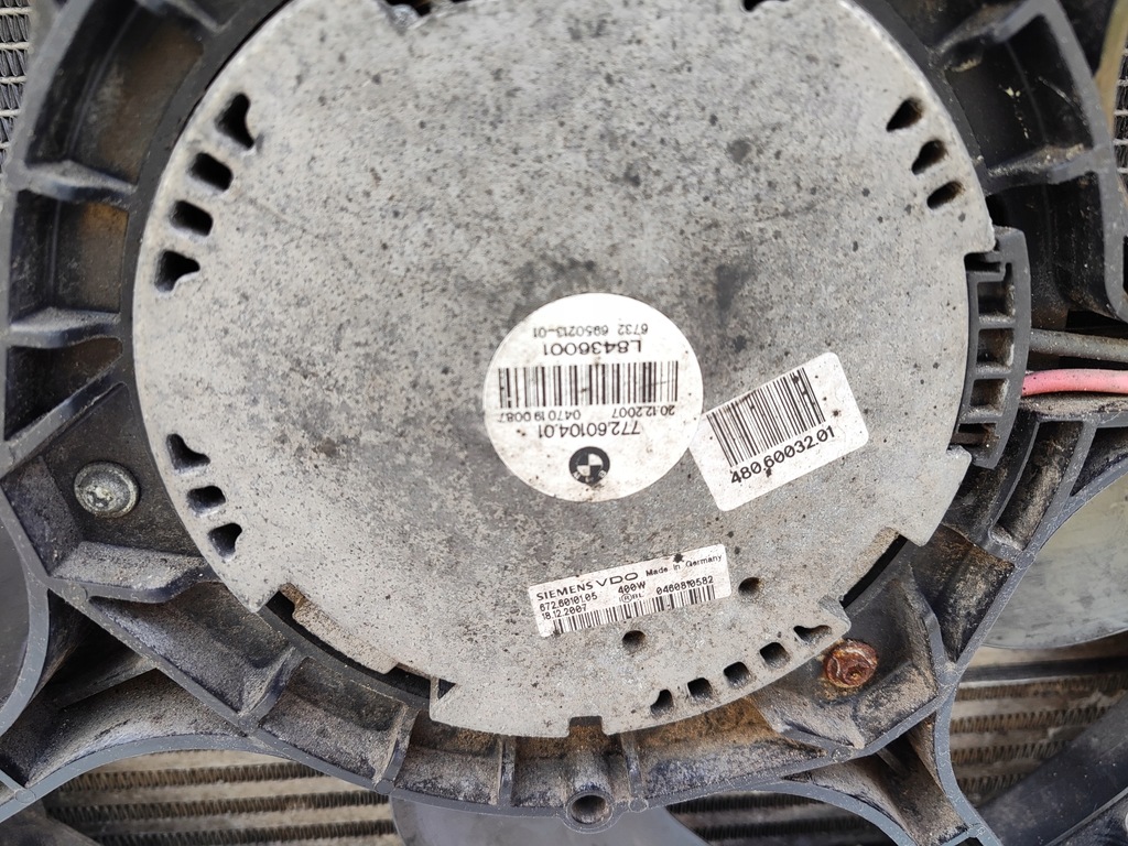 фото №13, Радіатор комплект радіатор n47d20a bmw e60 e61